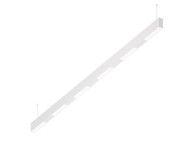 Donolux Led св-к подвесной, 36W, 1502х32мм, H71,5мм, 2925Lm, 34°, 3000К, IP20, корпус белый, белые модули, белый декор, блок питания AC/DC 24V в комплекте