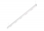 Donolux Led св-к подвесной, 36W, 1502х32мм, H71,5мм, 2925Lm, 34°, 3000К, IP20, корпус белый, белые модули, белый декор, блок питания AC/DC 24V в комплекте