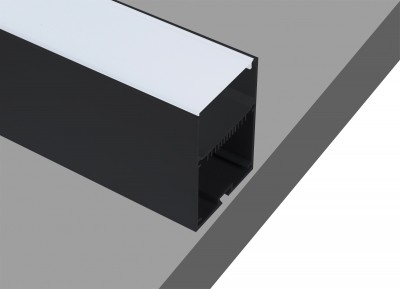 Накладной алюминиевый профиль Donolux DL18516Black Накладной алюминиевый профиль Donolux DL18516Black