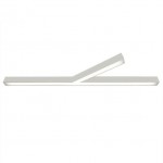 Donolux накладной светодиодный светильник, 77 Ватт, 5280Lm, 4000К, IP20, 344х1500мм, H73мм, RAL9003 (мат.белый)