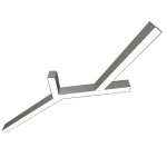 Donolux накладной светодиодный светильник, 115 Ватт, 11520Lm, 4000К, IP20,490х1525мм, H73мм, Алюминий