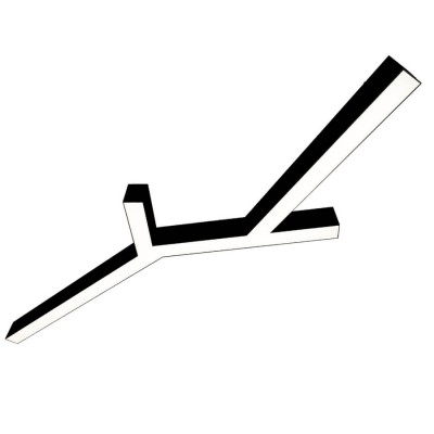 Donolux накладной светодиодный светильник, 115 Ватт, 11520Lm, 4000К, IP20, 490х1525мм, H73мм, RAL9005 (мат.черный) Donolux накладной светодиодный светильник, 115 Ватт, 11520Lm, 4000К, IP20, 490х1525мм, H73мм, RAL9005 (мат.черный)