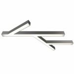 Donolux накладной светодиодный светильник, 144 Ватт, 14400Lm, 4000К, IP20, 672х1236мм, H73мм, Алюминий