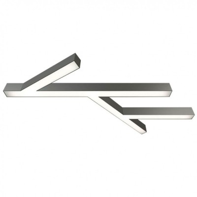 Donolux накладной светодиодный светильник, 96 Ватт, 6600Lm, 4000К, IP20, 672х1236мм, H73мм, Алюминий Donolux накладной светодиодный светильник, 96 Ватт, 6600Lm, 4000К, IP20, 672х1236мм, H73мм, Алюминий