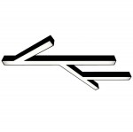 Donolux накладнойсветодиодный светильник, 96 Ватт, 6600Lm, 4000К, IP20, 672х1236мм, H73мм, RAL9005 (мат.черный)