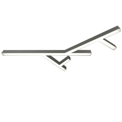 Donolux накладной светодиодный светильник, 115 Ватт, 7920Lm, 3000К, IP20, 759х1300мм, H73мм, Алюминий Donolux накладной светодиодный светильник, 115 Ватт, 7920Lm, 3000К, IP20, 759х1300мм, H73мм, Алюминий