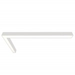 Donolux накладной светодиодный светильник, 57,6 Ватт, 3960Lm, 3000К, IP20, 500х1000мм, H73мм, RAL9003 (мат.белый)