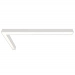 Donolux накладной светодиодный светильник, 86,4 Ватт, 8640Lm, 4000К, IP20, 500х1000мм, H73мм, RAL9003 (мат.белый)