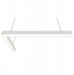 Donolux подвесной светодиодный светильник, 86,4 Ватт, 8640Lm, 4000К, IP20, 500х1000мм, H73мм, RAL9003 (мат.белый)