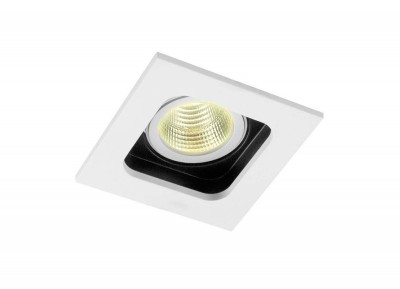 

Светильник встраиваемый Donolux DL18614/01WW-SQ White/Black, DL18614/01WW-SQ White/Black