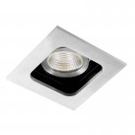 Светильник встраиваемый Donolux DL18614/01WW-SQAlu/Black