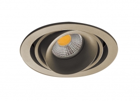 Светильник встраиваемый Donolux DL18615/01WW-R Champagne/Black Светильник встраиваемый Donolux DL18615/01WW-R Champagne/Black