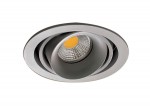 Светильник встраиваемый Donolux DL18615/01WW-R Silver Grey/Black