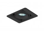 Светильник встраиваемый Donolux DL18615/01WW-SQ Shiny black/Black