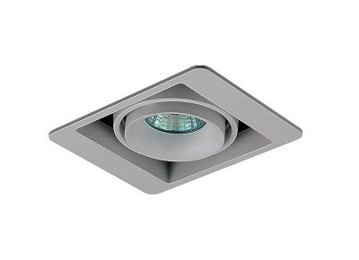 Светильник встраиваемый Donolux DL18615/01WW-SQ Silver Grey/Black Светильник встраиваемый Donolux DL18615/01WW-SQ Silver Grey/Black