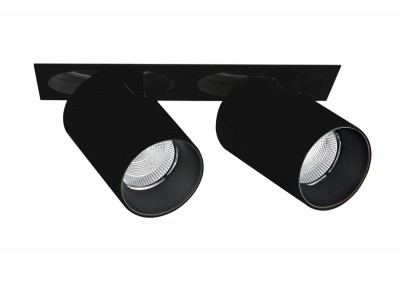 Светильник светодиодный Donolux DL18621/02SQ Black Dim