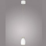 Donolux Светильник светодиодный, подвесной, 13Вт, 1170LM, 3000К, IP20, 30°, D109х1200 мм, Белый+ист.