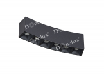 Donolux Led св-к для круглой МШС, DC 24В 12Вт, L190xW34xH56мм, 600 Лм, 36°, 3000К, IP20, Ra >90, черный
