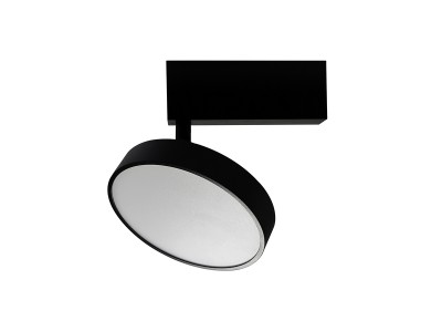 Donolux Светодиодный светильник для магнитного шинопровода. DC 24В 24W, 4000К, 1846 LM, черный, IP20, D135 мм, L150, H25 мм