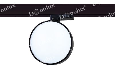 Donolux Led св-к трековый поворотный, AC 220В, 12Вт, D100хH25мм, 880Лм, 107°, 3000К, IP20, Ra >80, черный Donolux Led св-к трековый поворотный, AC 220В, 12Вт, D100хH25мм, 880Лм, 107°, 3000К, IP20, Ra >80, черный