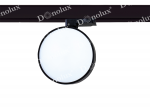 Donolux Led св-к трековый поворотный, AC 220В, 12Вт, D100хH25мм, 880Лм, 107°, 3000К, IP20, Ra >80, черный