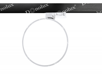 Donolux Led св-к трековый поворотный, AC 220В, 24Вт, D135хH25мм, 1990Лм, 107°, 4000К, IP20, Ra >80, белый