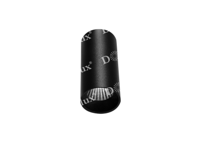 Donolux Led св-к накладной, 15Вт, D57хH150мм, 1167Лм, 38°, 4000К, IP20, Ra >90, черный RAL9005,блок питания в комплекте