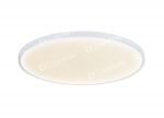 Donolux Led св-к накладной, 48Вт, D600хH25мм, 4260Лм, 4000К, IP20, Ra80, белый RAL9003, блок питания в комплекте