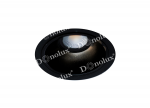 Donolux Led св-к встраиваемый, GU10, D115хH45мм, IP20, черный RAL9005, без лампы