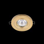 Встроенный светильник Maytoni DL302-2-01-G Metal