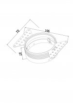 Аксессуар Maytoni DLA048-01W New Series 048