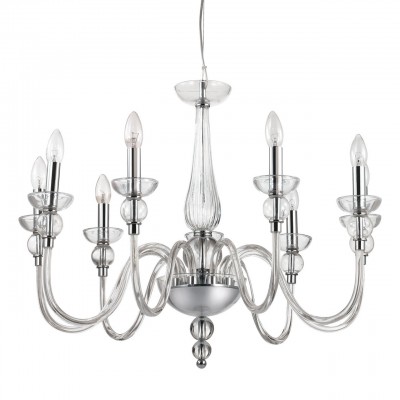 

Люстра Ideal lux DOGE SP9 TRASPARENTE (44453, DOGE SP9 TRASPARENTE