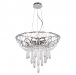 Светильник подвесной Crystal lux DOROTEA SP6 D600 CHROME 1600/206