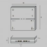 Беспроводная панель управления Maytoni DRC034-8-B Управление светом 