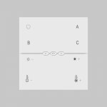 Беспроводная панель управления Lighting control DRC035-Z-8-W