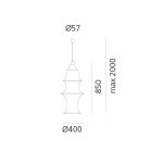 Подвесной светильник Falkland 85 Artemide