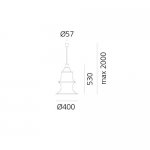Подвесной светильник Falkland 53 Artemide