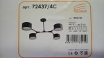 Люстра черная Colosseo 72437/4C Optiblack