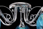 Люстра бирюзовая Colosseo 72180/5C Optima