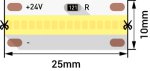 Лента светодиодная DesignLed DSG-FOB DSG-FOB-640-24-WW-33