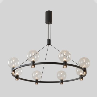 Люстра Crystal Lux DUET SP56W LED BLACK