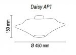 Потолочный светильник Daisy AP1 10 01s