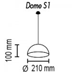 Подвесной светильник Dome Royal S1 10 33