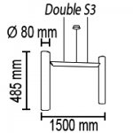 Подвесной светильник Double S3 20