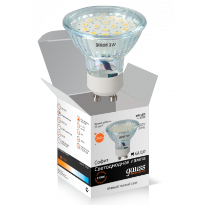 Лампочка Gauss EВ12613_GАUSS Лампочка Gauss EВ12613_GАUSS