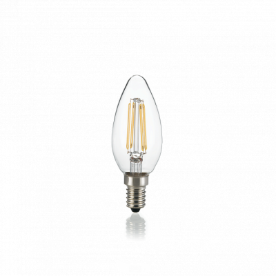 Лампочка Ideal Lux E14 04W OLIVA TRASP 3000K Лампочка Ideal Lux E14 04W OLIVA TRASP 3000K