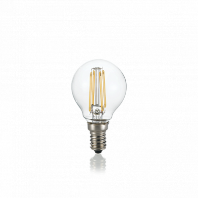 Лампочка Ideal Lux E14 04W SFERA TRASP 3000K