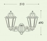 Светильник Fumagalli ANNA PORPORA E22.141.000.AX E27