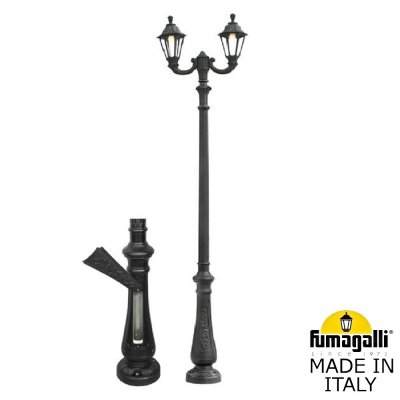 Парковый фонарь FUMAGALLI NEBO OFIR/RUT 2L E26.202.R20.AXF1R Парковый фонарь FUMAGALLI NEBO OFIR/RUT 2L E26.202.R20.AXF1R