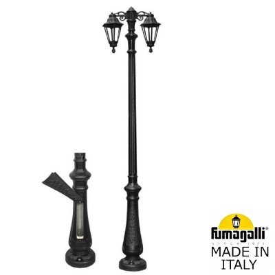 Парковый фонарь FUMAGALLI NEBO BISSO/RUT 2L DN E26.202.S20.AXF1R DN Парковый фонарь FUMAGALLI NEBO BISSO/RUT 2L DN E26.202.S20.AXF1R DN